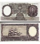 1000 Pesos Argentína 1954-68 P274 UNC